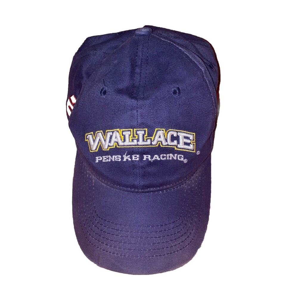 Vintage Rusty Wallace Last Call #2 Miller Lite Chase Adjustable Hat‎ Cap NASCAR